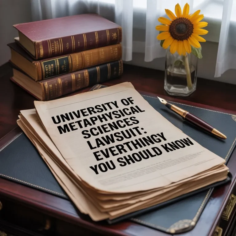 University of Metaphysical Sciences Lawsuit: Everything You Should Know